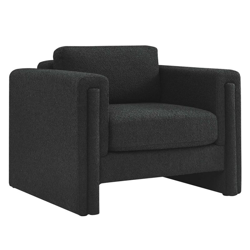 Modway - Visible Boucle Fabric Armchair - EEI-6374-BLK