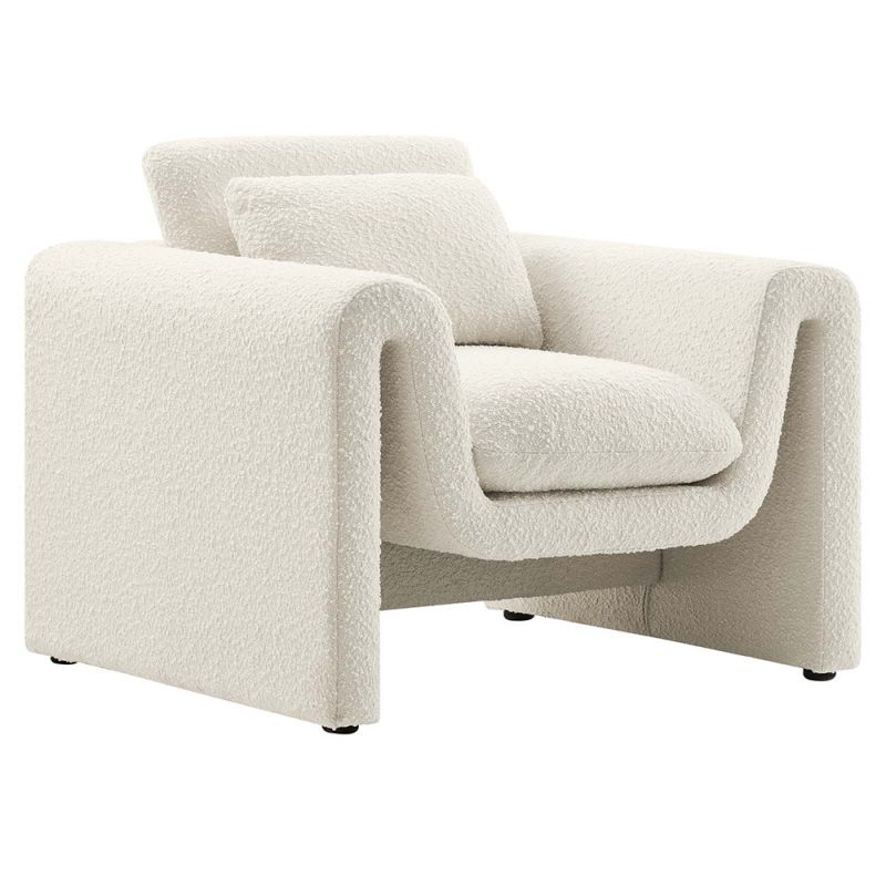 Modway - Waverly Boucle Upholstered Armchair - EEI-6575-IVO