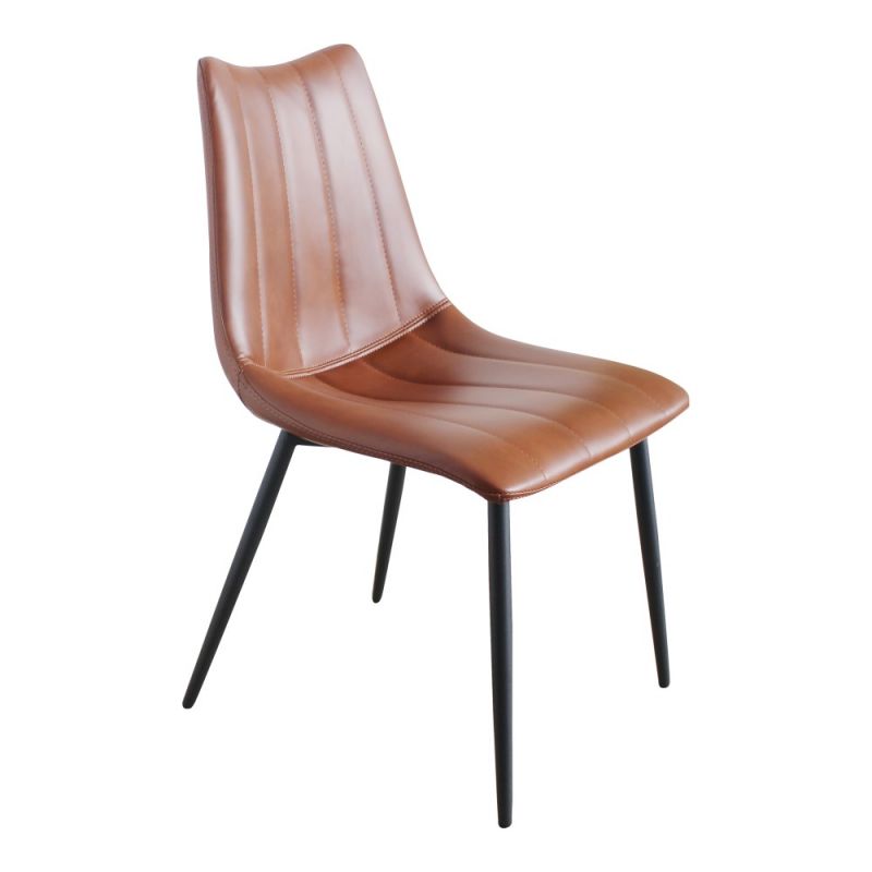 Moes Home - Alibi Dining Chair Brown (Set of 2) - UU-1022-03