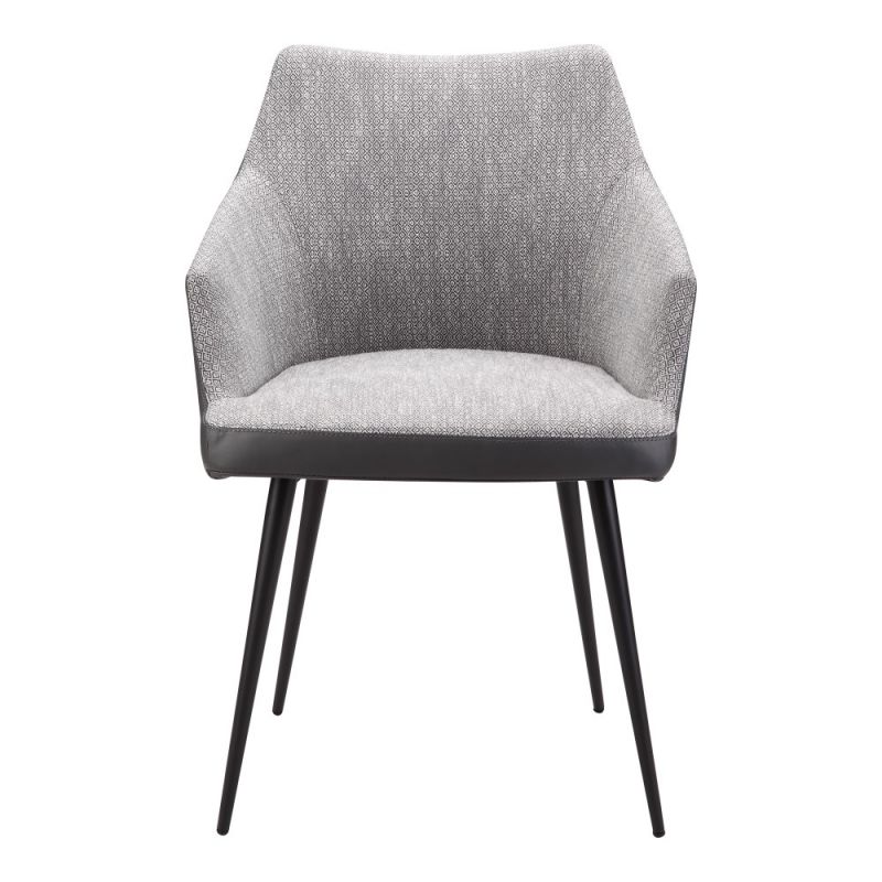 Moes Home - Beckett Dining Chair in Grey - EJ-1027-15