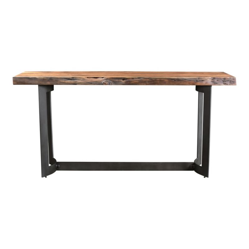 Moes Home - Bent Console Table Smoked - VE-1041-03-0