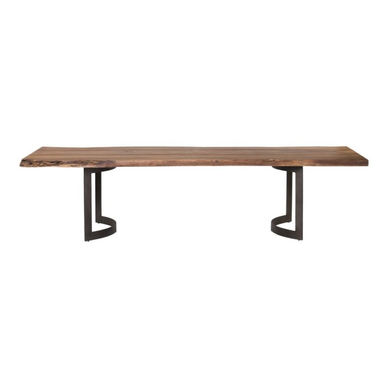 Moes Home - Bent Dining Table Extra Small Smoked - VE-1036-03