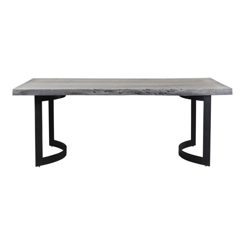 Moes Home - Bent Dining Table Extra Small in Weathered Grey - VE-1036-29
