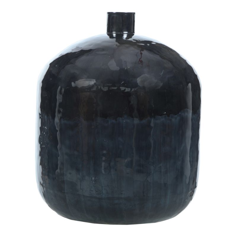 Moes Home - Blue Mountain Vase Short - IX-1095-19 - CLOSEOUT