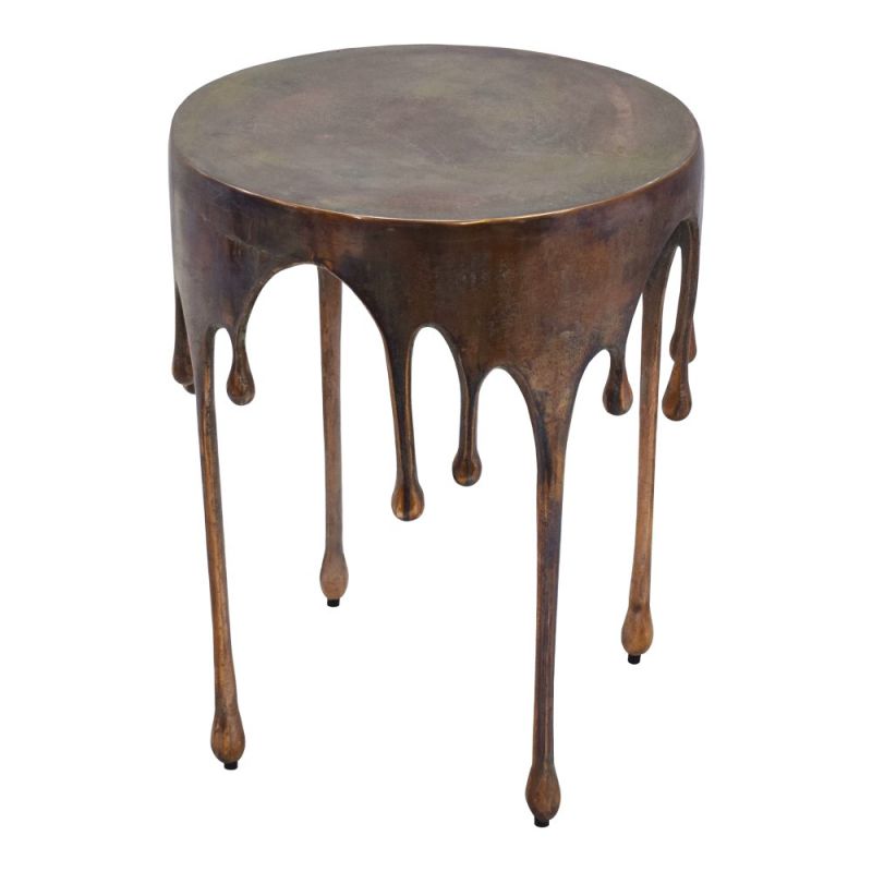 Moes Home - Copperworks Accent Table - FI-1090-50