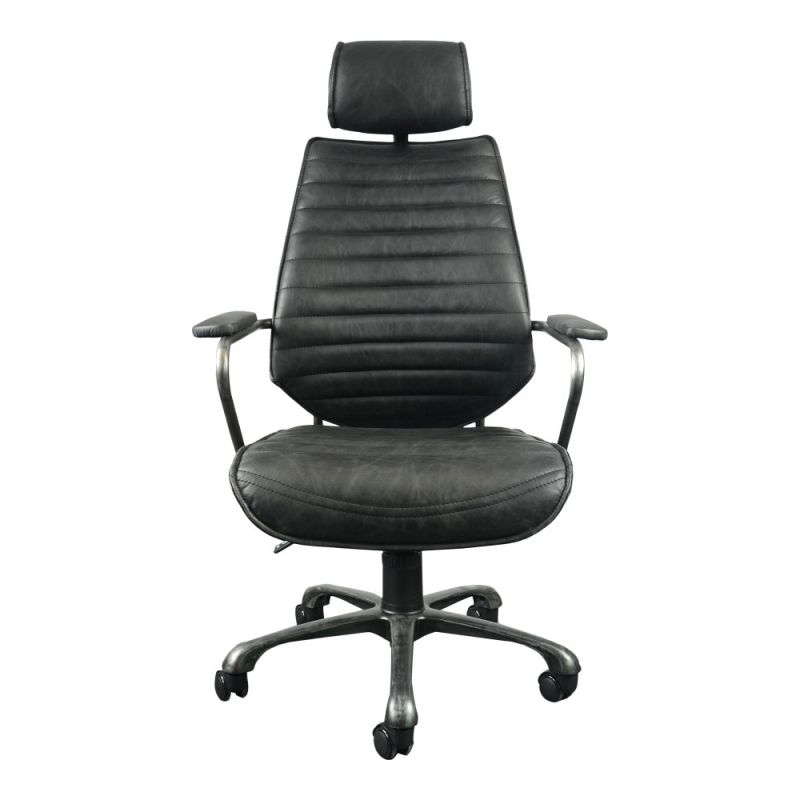 Moes Home - Executive Office Chair in Black - PK-1081-02