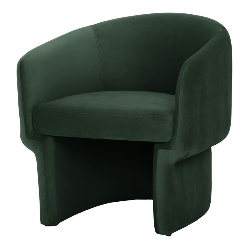 Moes Home - Franco Chair Dark Green - JM-1005-27