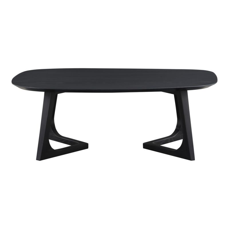 Moes Home - Godenza Coffee Table Small Black Ash - CB-1005-02-0