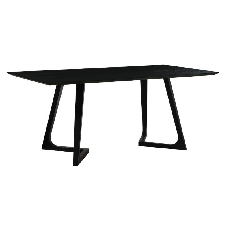 Moes Home - Godenza Dining Table Rectangular Black Ash - CB-1004-02