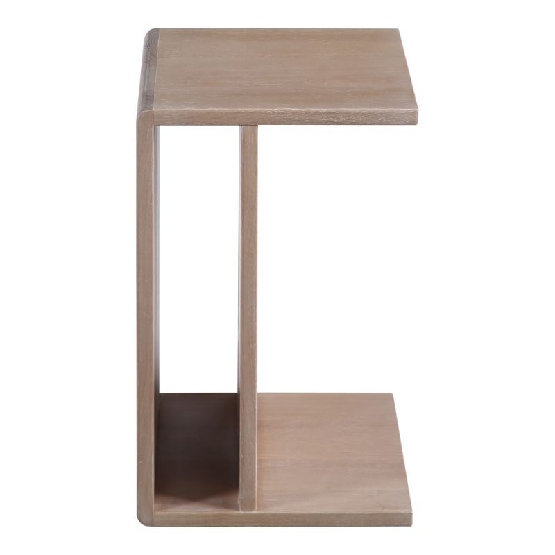 Moes Home - Hiroki Accent Table in White Oak - BC-1094-18