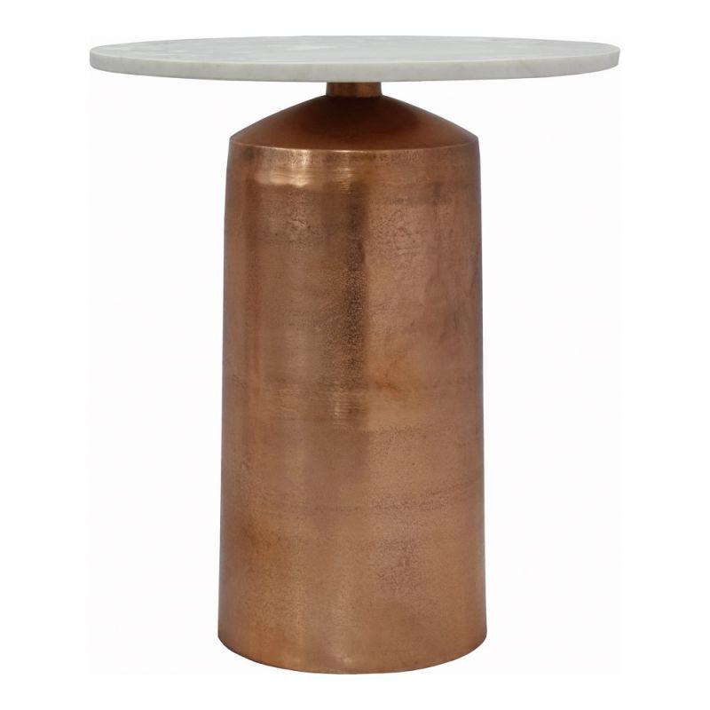 Moes Home - Jackie Accent Table Large in Raw Brass - FI-1093-18