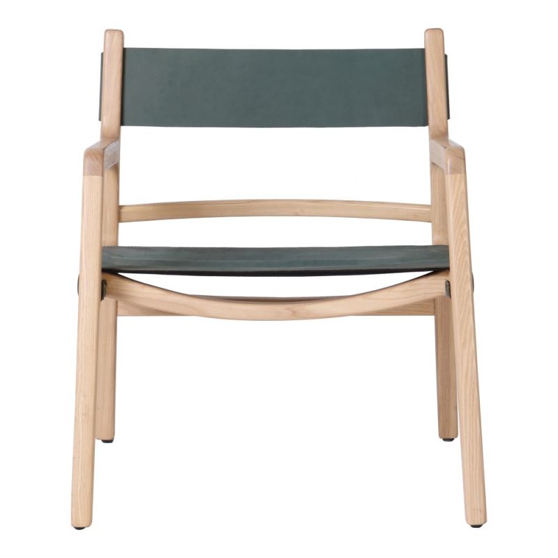 Moes Home - Kolding Chair in Dark Green - QN-1028-27