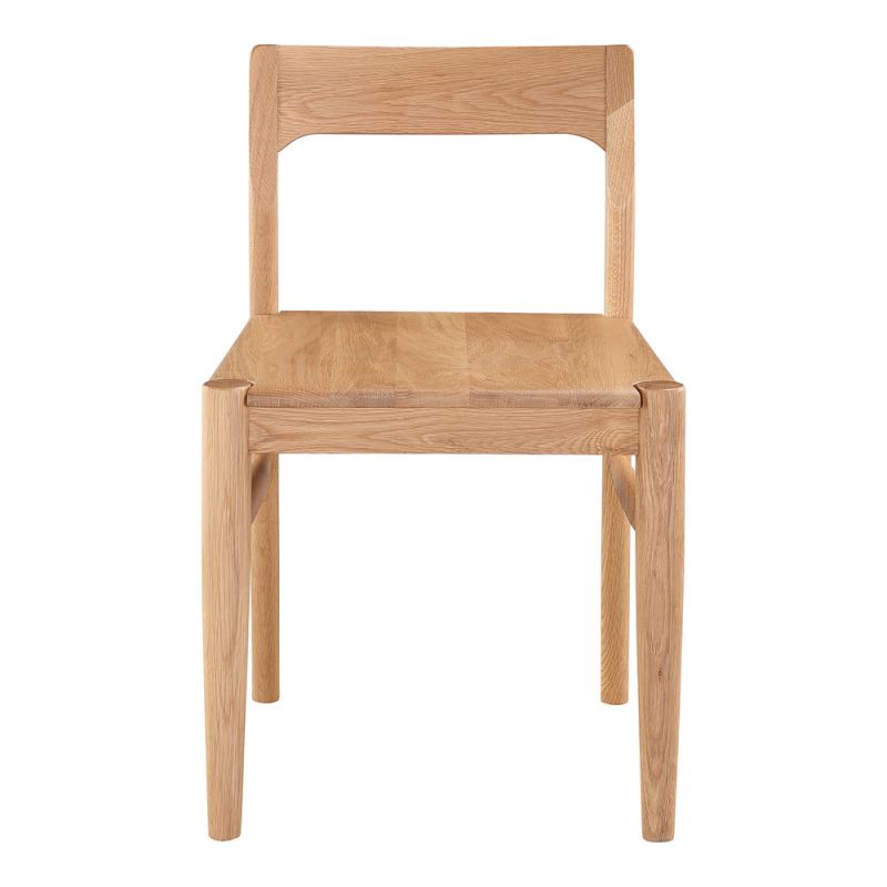 Moes Home - Owing Dining Chair Oak (Set of 2) - BC-1123-24