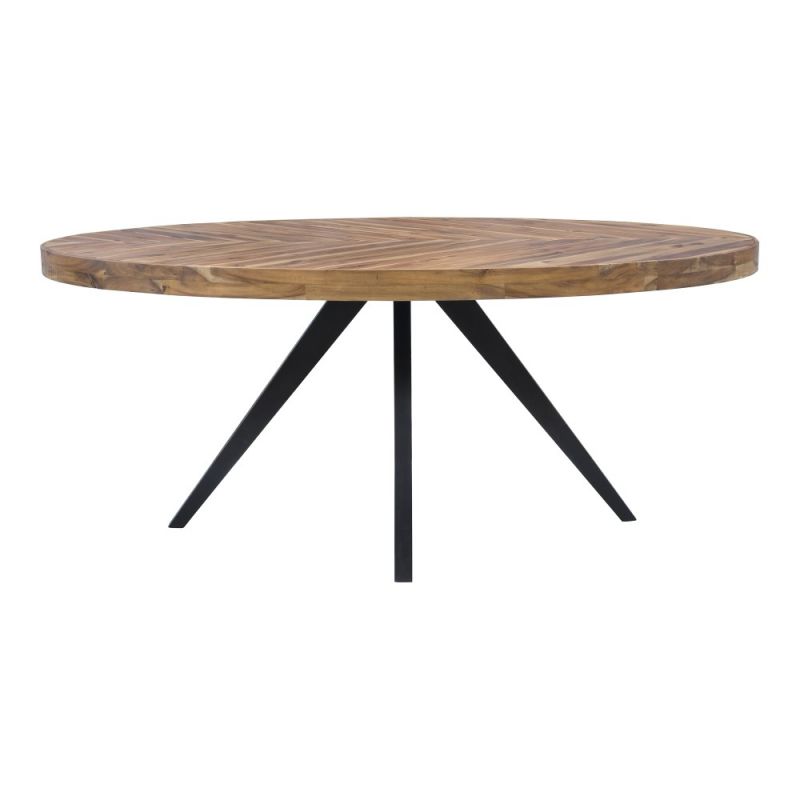 Moes Home - Parq Oval Dining Table - TL-1019-14