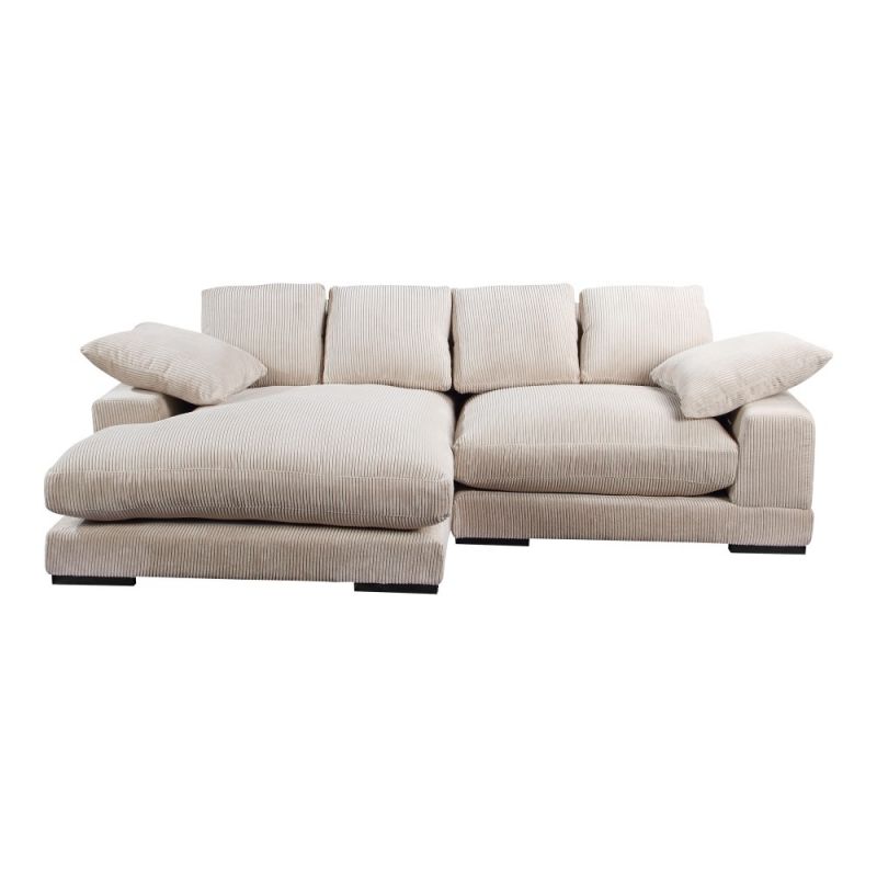 Moes Home - Plunge Sectional in Cappuccino - TN-1004-14-0