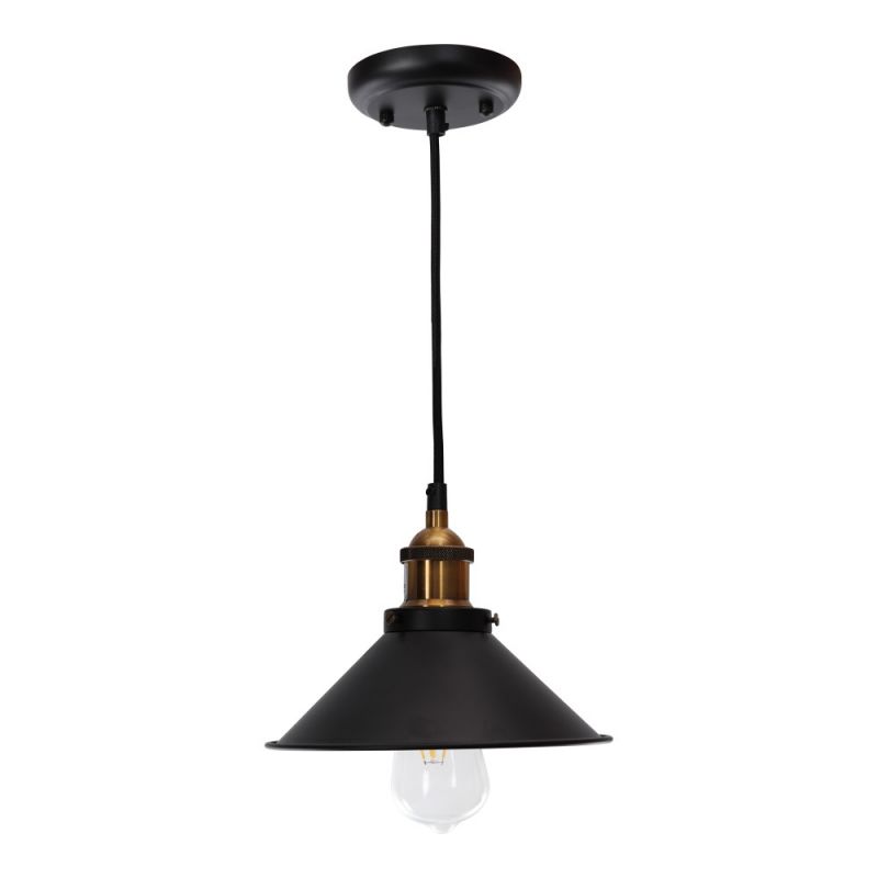 Moes Home - Renata Pendant Lamp in Black - RM-1000-02