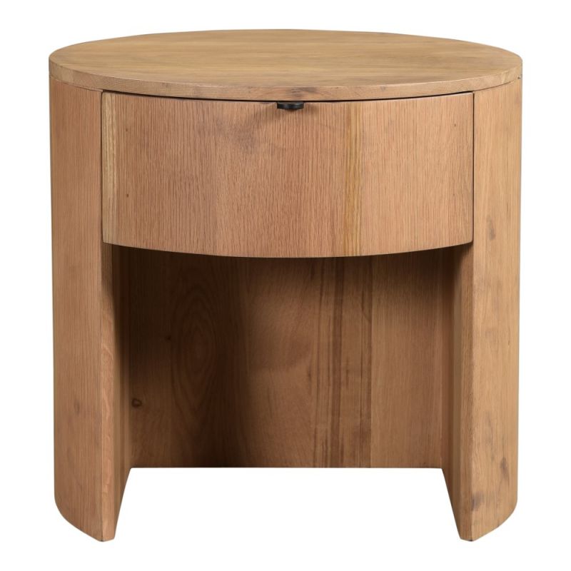 Moes Home - Theo Nightstand in Natural Wood - RP-1012-24