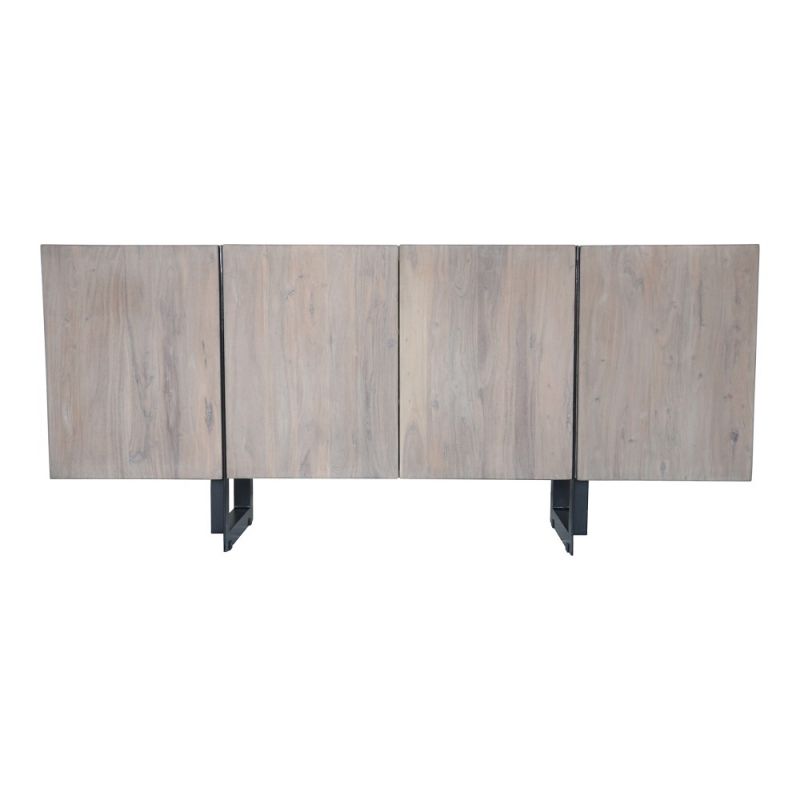 Moes Home - Tiburon Sideboard Large Pale in Grey - SR-1016-29 - CLOSEOUT