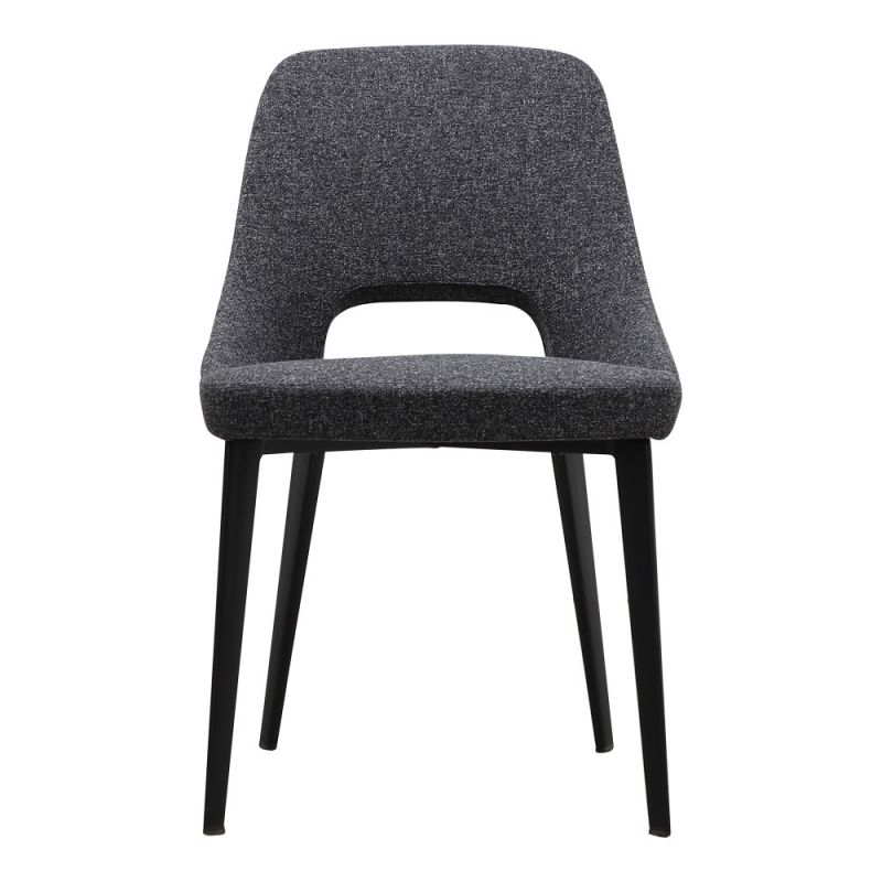 Moes Home - Tizz Dining Chair Dark Grey - EJ-1041-25