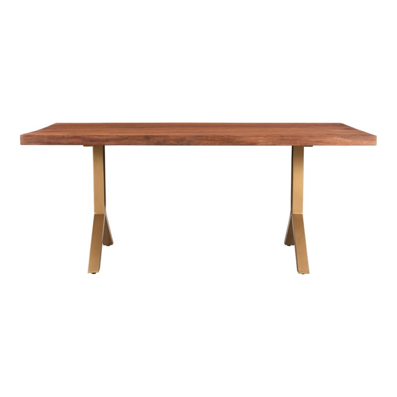 Moes Home - Trix Dining Table Walnut Brown - BV-1019-03