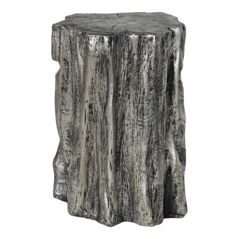 Moes Home - Trunk Stool in Antique Silver - MJ-1033-44