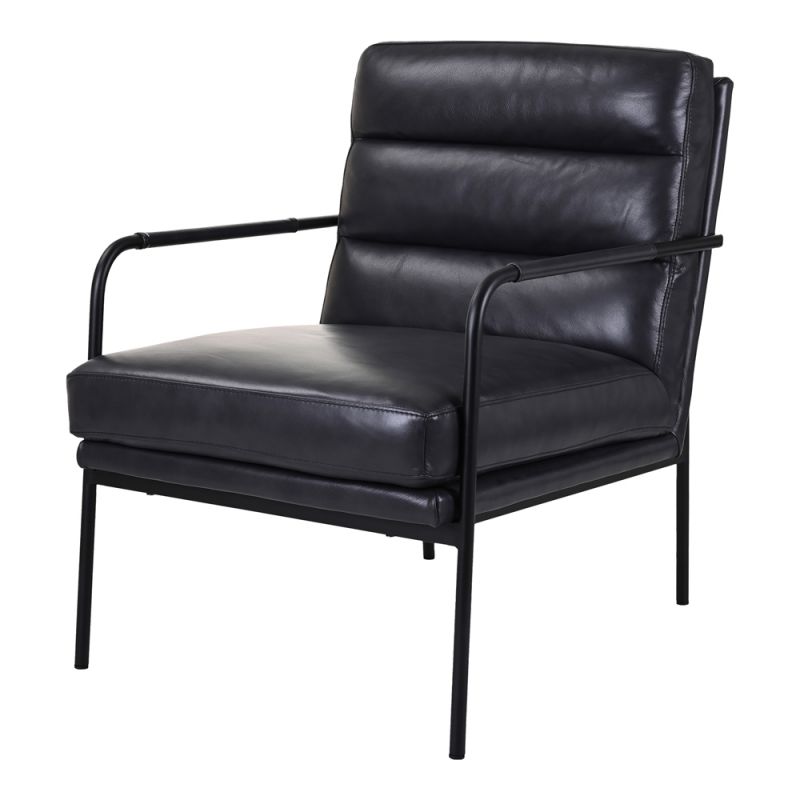 Moes Home - Verlaine Chair Raven Black - EQ-1013-02