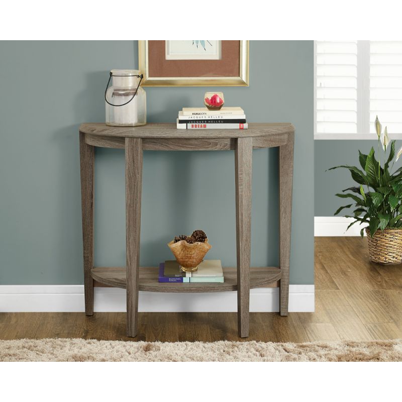 Monarch Specialties - Accent Table, Console, Entryway, Narrow, Sofa, Living Room, Bedroom, Laminate, Brown, Contemporary, Modern - I-2452