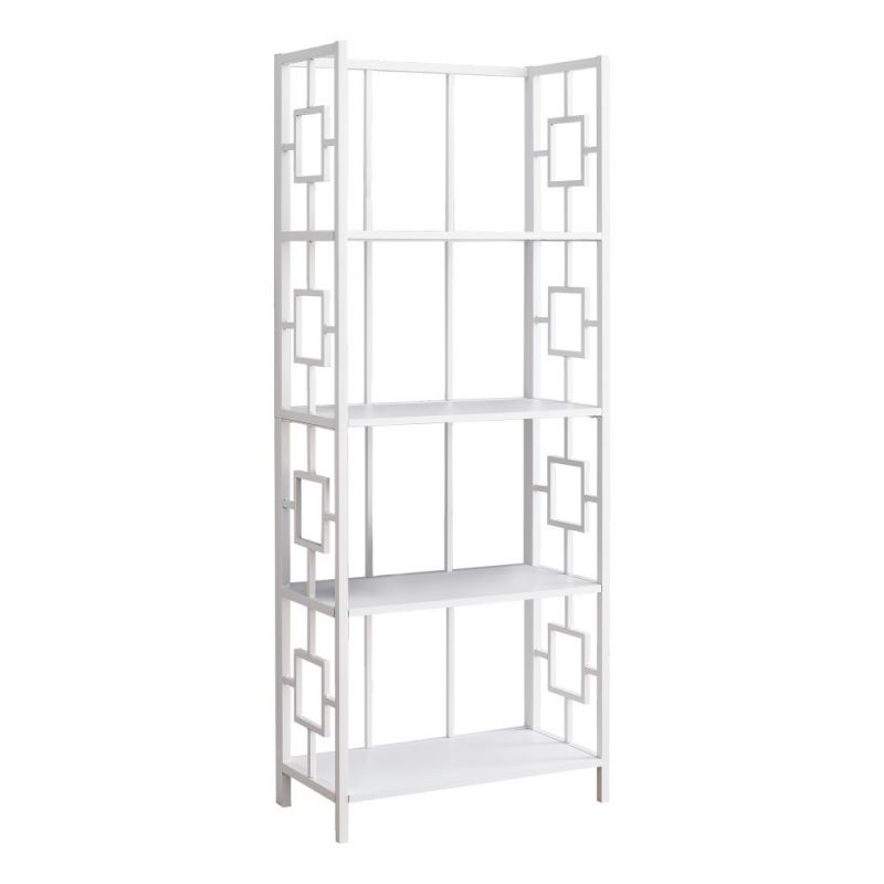 Monarch Specialties - Bookshelf, Bookcase, Etagere, 4 Tier, 62