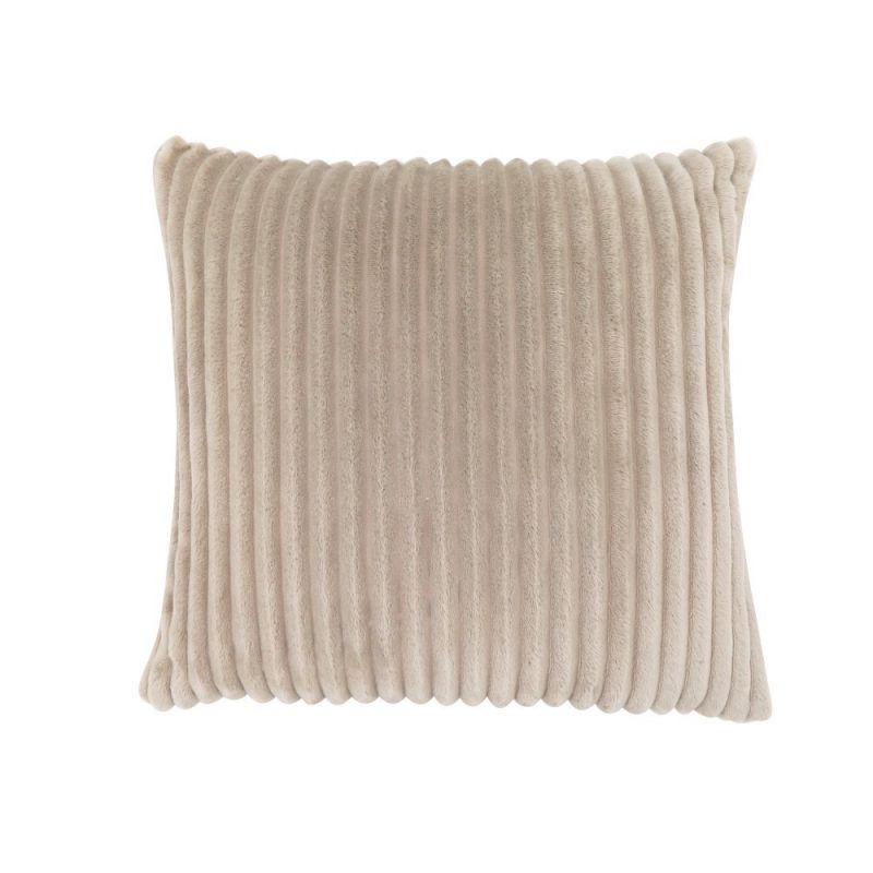 Monarch Specialties - Pillows, 18 X 18 Square, Insert Included, Decorative Throw, Accent, Sofa, Couch, Bedroom, Polyester, Hypoallergenic, Beige, Modern - I-9354