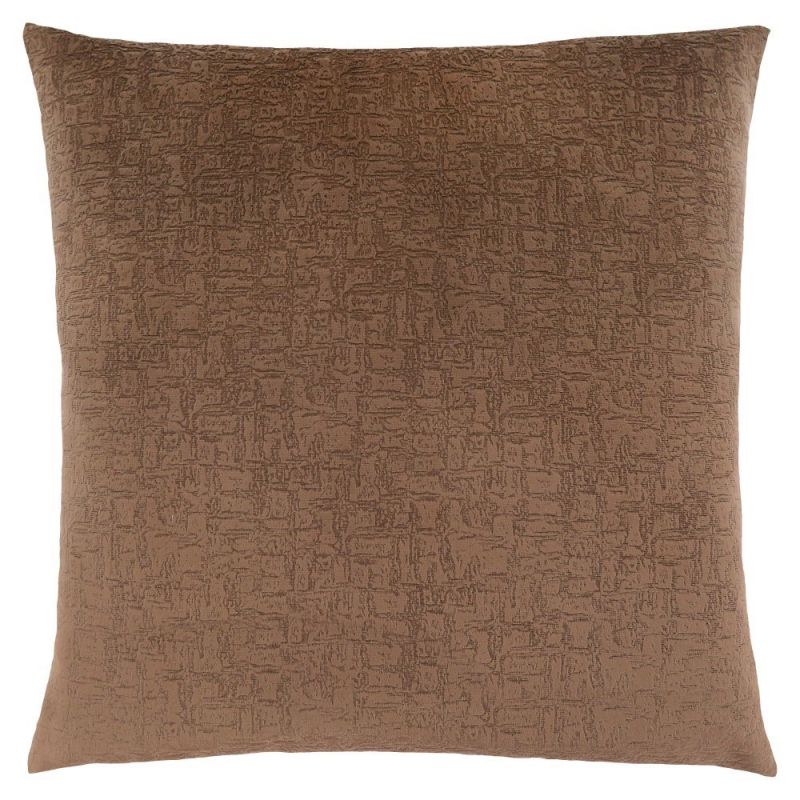 Monarch Specialties - Pillows, 18 X 18 Square, Insert Included, Decorative Throw, Accent, Sofa, Couch, Bedroom, Polyester, Hypoallergenic, Brown, Modern - I-9276