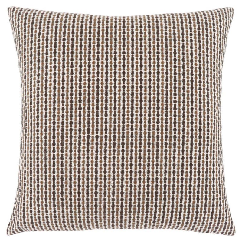 Monarch Specialties - Pillows, 18 X 18 Square, Insert Included, Decorative Throw, Accent, Sofa, Couch, Bedroom, Polyester, Hypoallergenic, Brown, Modern - I-9238