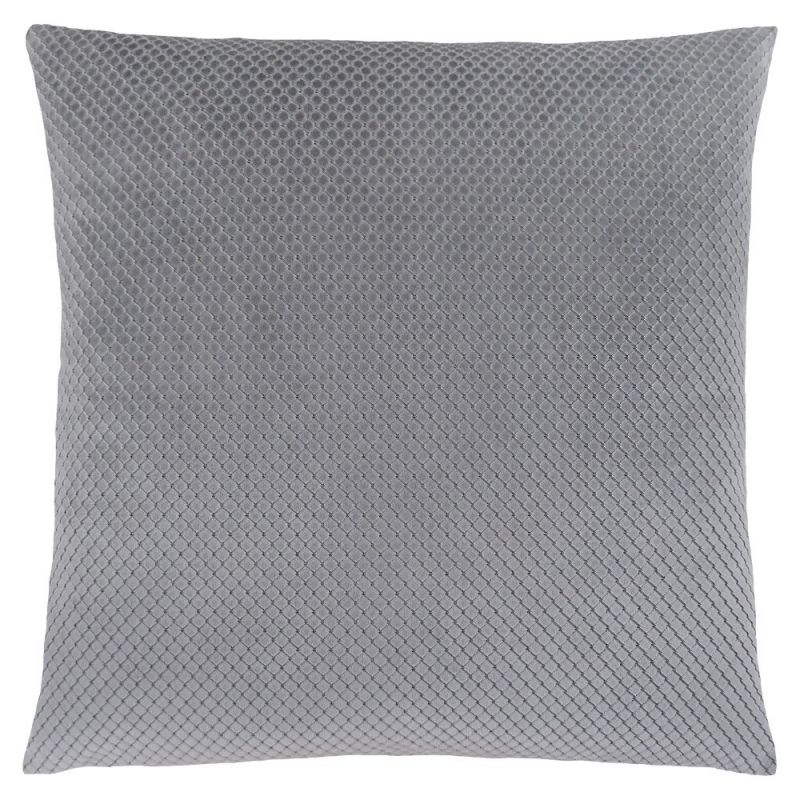 Monarch Specialties - Pillows, 18 X 18 Square, Insert Included, Decorative Throw, Accent, Sofa, Couch, Bedroom, Polyester, Hypoallergenic, Grey, Modern - I-9306