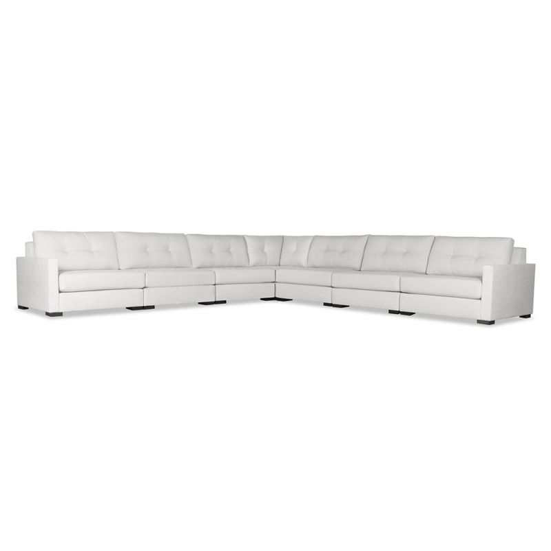 Nativa Interiors - Chester Buttoned Modular L-Shaped Sectional King 159
