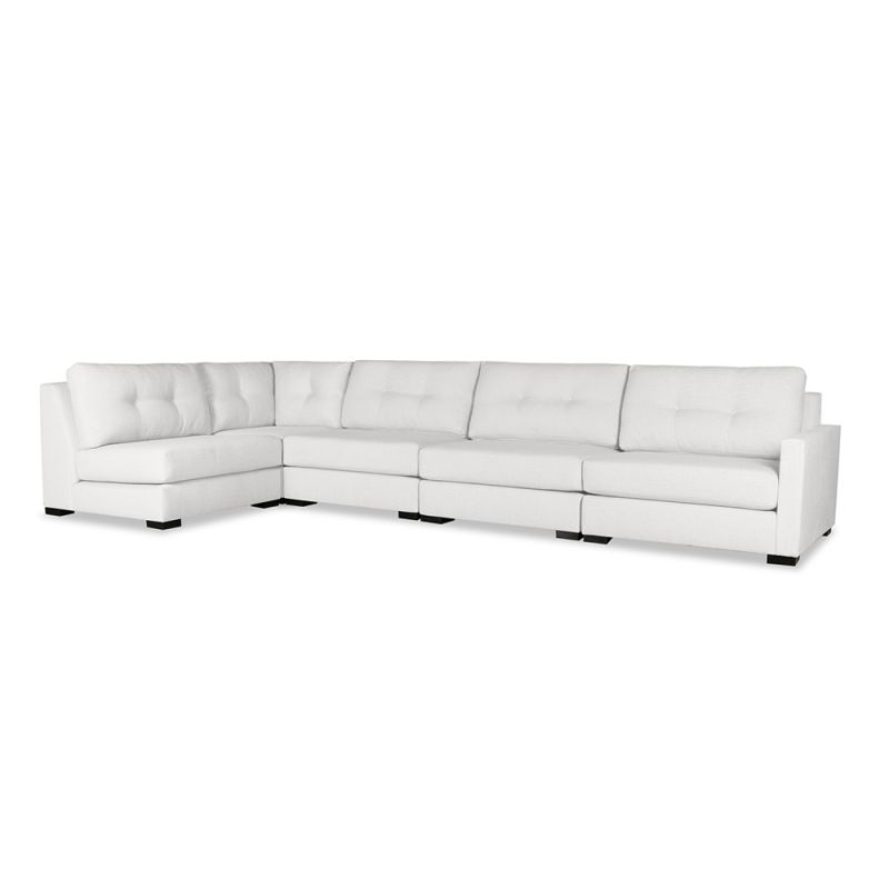 Nativa Interiors - Chester Buttoned Modular L-Shaped Sectional Right Arm Facing 159