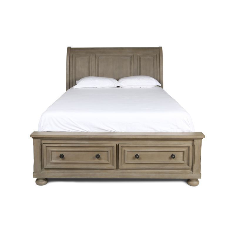 New Classic Furniture - Allegra Bed-Pewter - 00-2159-100