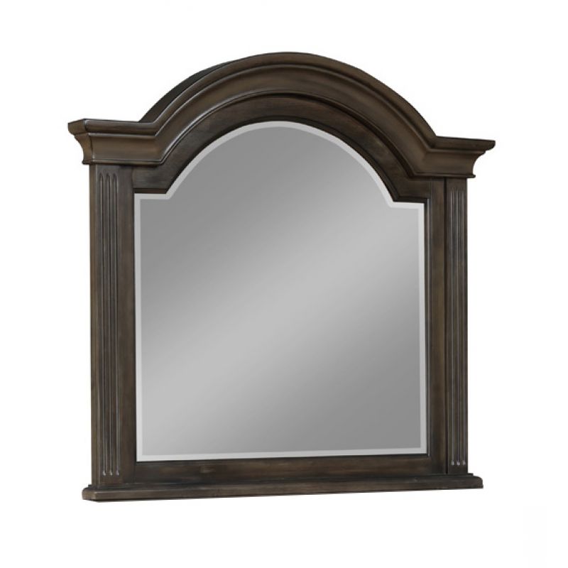 New Classic Furniture - Balboa Mirror-Walnut - B909-060