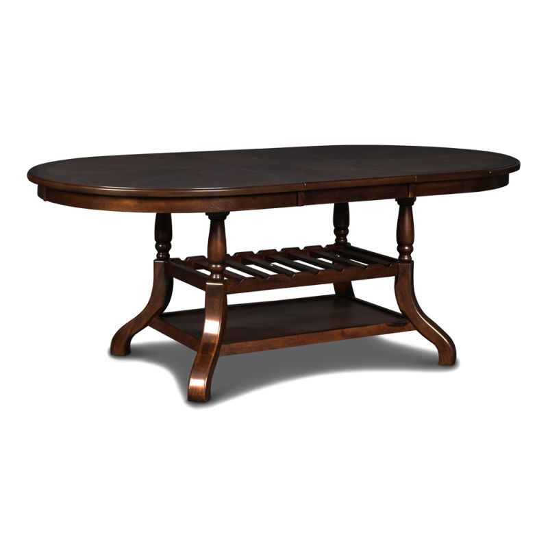 New Classic Furniture - Bixby Dining Table-Espresso - D2541-10