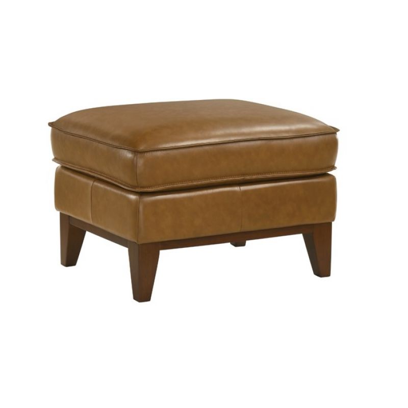 New Classic Furniture - Caspar Ottoman-Caramel - L1213-00-CBW