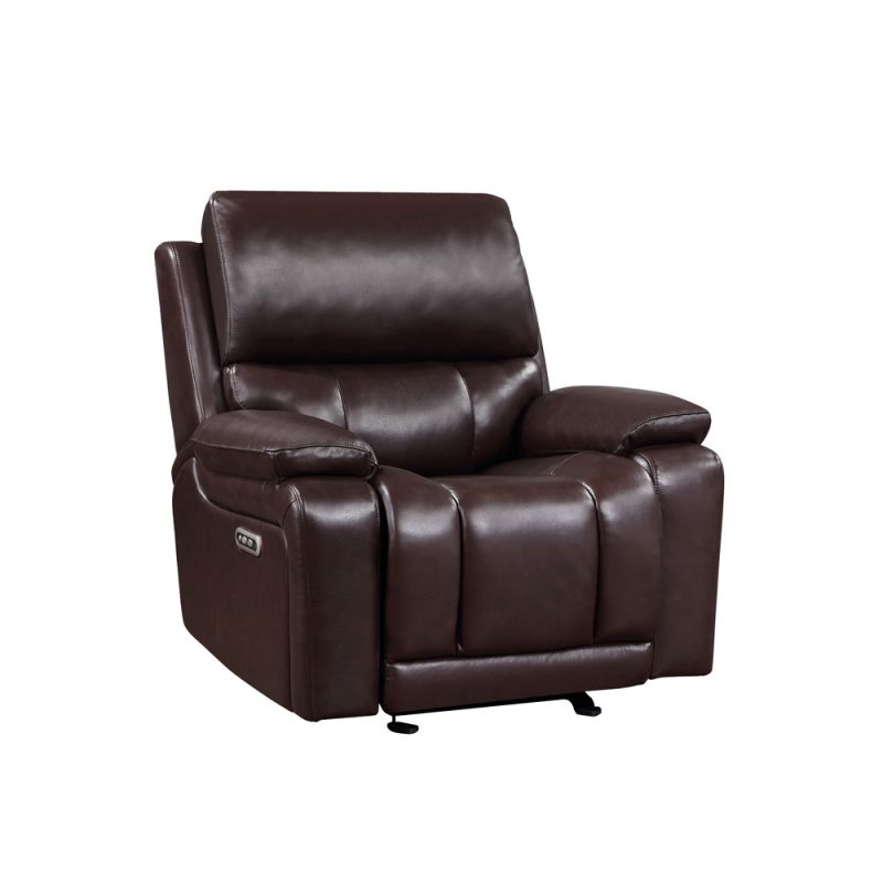 New Classic Furniture - Cicero Glider Recliner-Brown - L4231-13-BRN