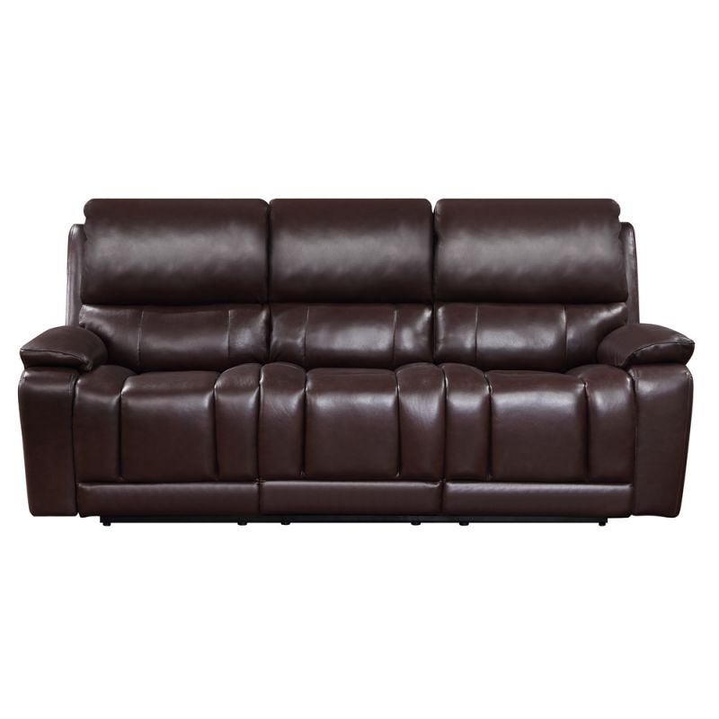 New Classic Furniture - Cicero Reclining Sofa-Brown - L4231-30-BRN