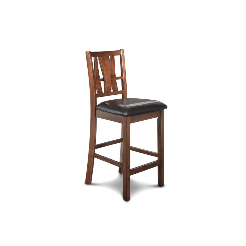 New Classic Furniture - Dixon Counter Chair - Espresso (Set of 2) - D1426-22