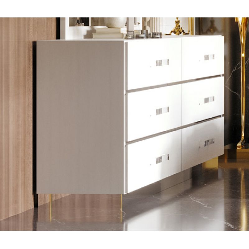 New Classic Furniture - Europa Dresser- White - B1840-050