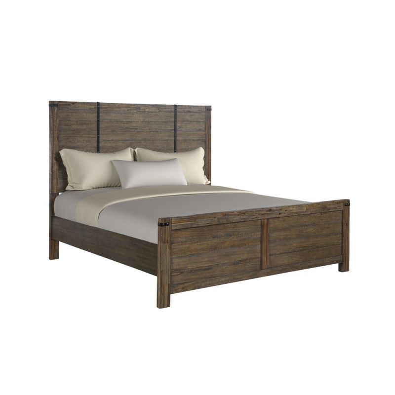 New Classic Furniture - Galleon Walnut 6/0 Wk Bed - 00-1111-200