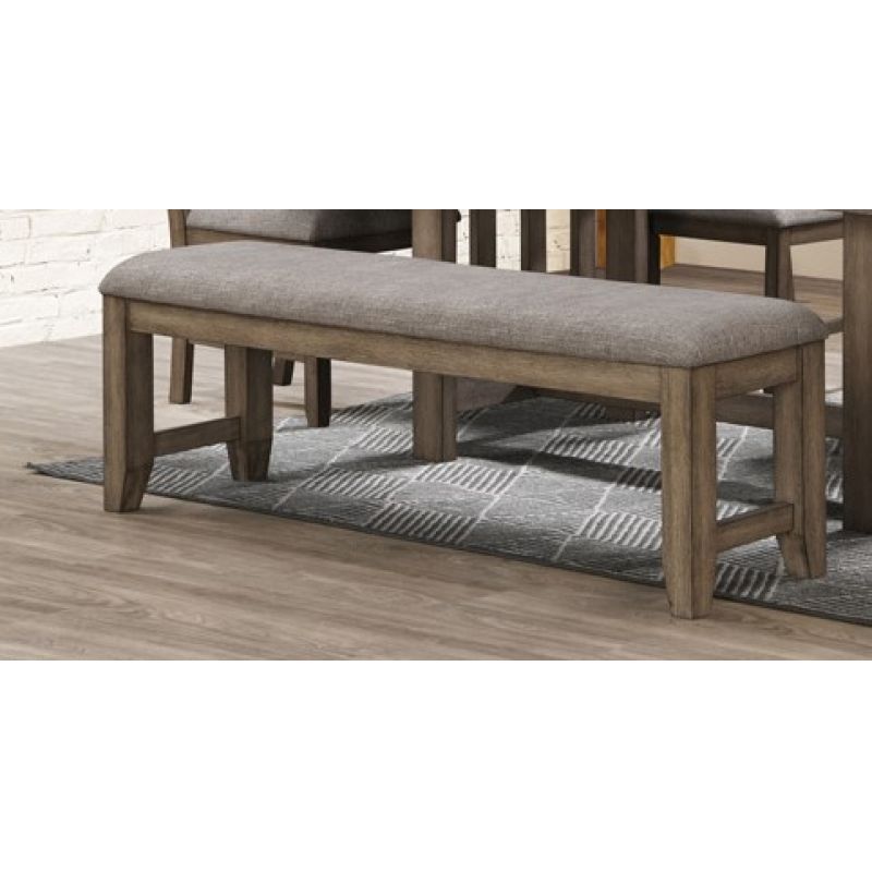 New Classic Furniture - Harrisburg Bench-Walnut - D3412-25