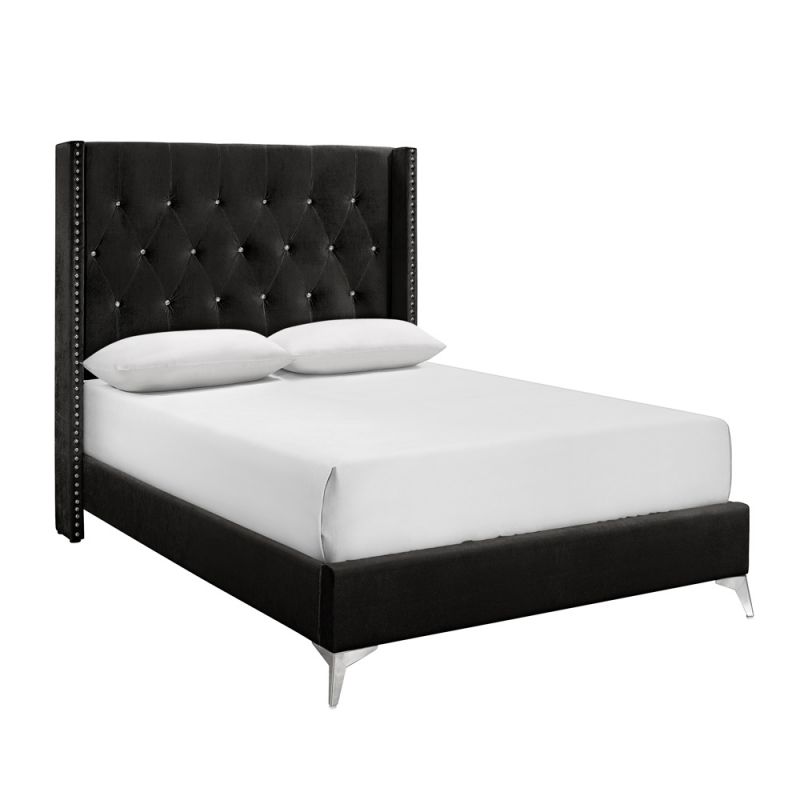 New Classic Furniture - Huxley 4/6 Full Bed Black - 00-3365-400