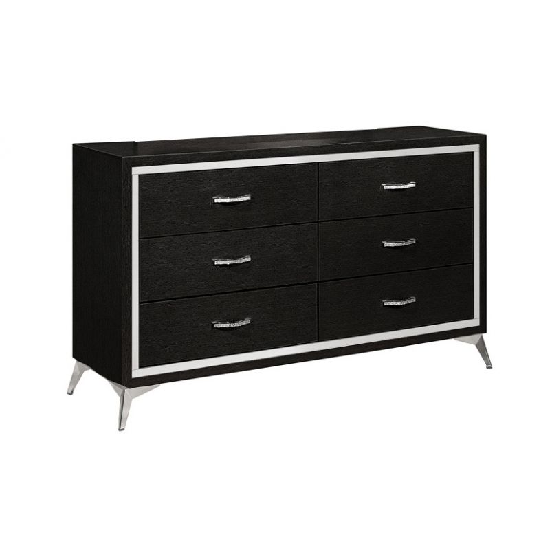 New Classic Furniture - Huxley Dresser-Black - B3365-050