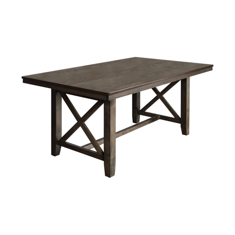 New Classic Furniture - Julius Dining Table-Walnut Brown - D1802-10