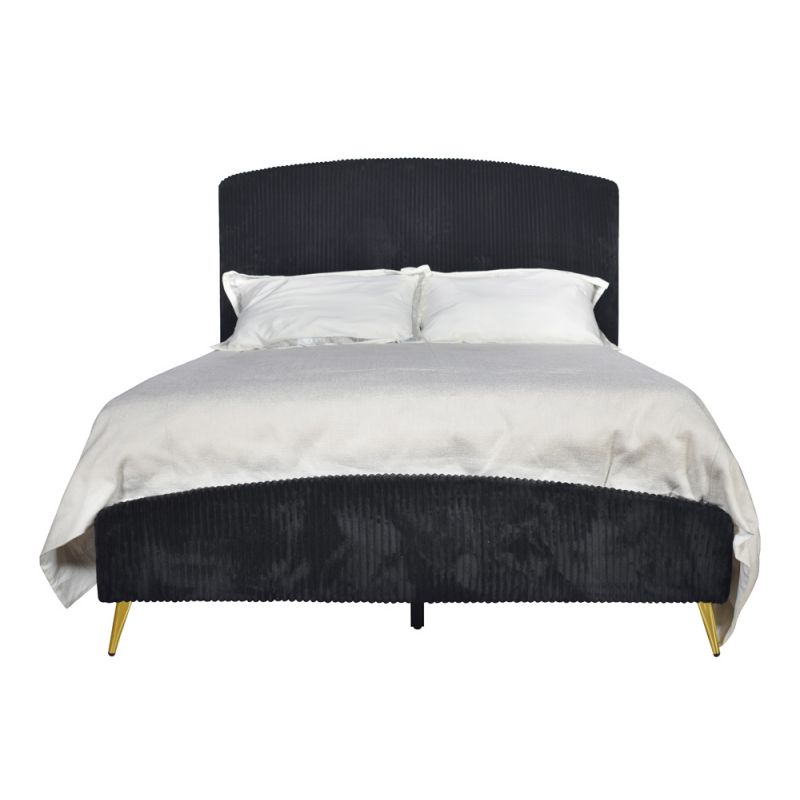 New Classic Furniture - Kailani  - 6/0 Wk Bed - Black - 00-4378K-200