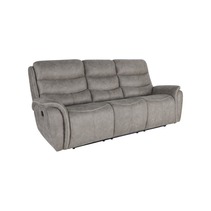 New Classic Furniture - Kamari  Sofa W/Dual Recliner-Gray - U092-30-GRY