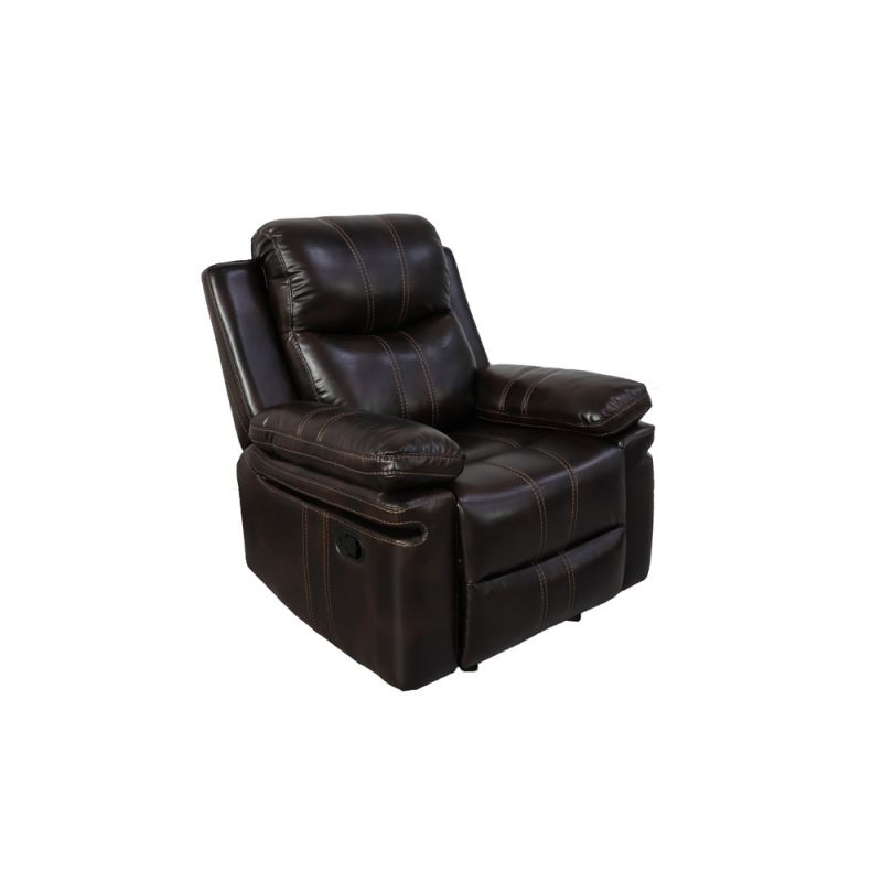 New Classic Furniture - Kellen Glider Recliner-Brown - U6023-13-BRN